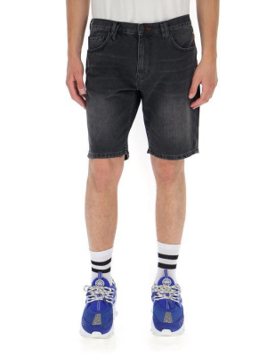 Philipp Plein Mykonos Denim Shorts