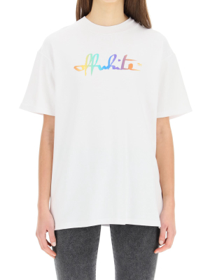 Off-white Logo Printed T-shirt