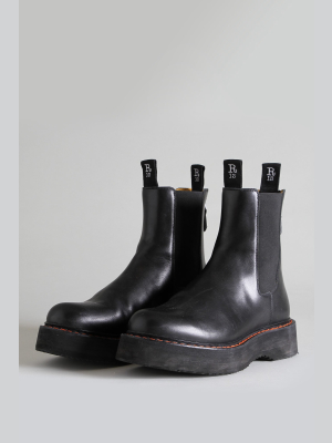 Single Stack Chelsea Boot - Black