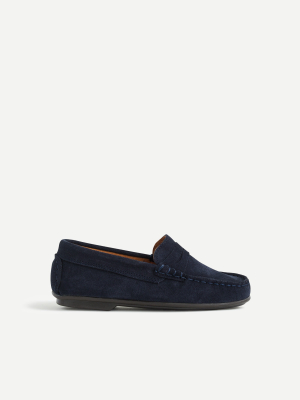 Kids' Childrenchic® For Crewcuts Suede Penny Loafers