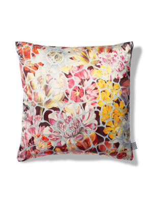 Broken Flowers Printed Art Pillows / Cushions - 45 X 45cm