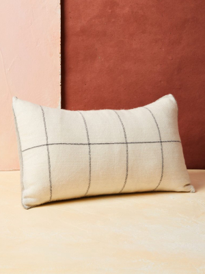 Anni Wool Lumbar Pillow - Cream