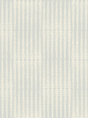 Vantage Point Wallpaper In Soft Neutral Blue From The Magnolia Home Vol. 3 Collection By Joanna Gaines