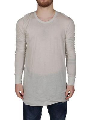 Rick Owens Light Longline Crewneck Top