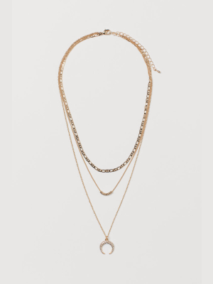 Triple-strand Necklace