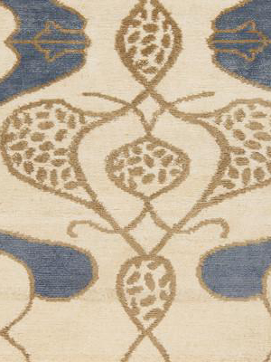 Taj Blue Rug (aloe And Silk)