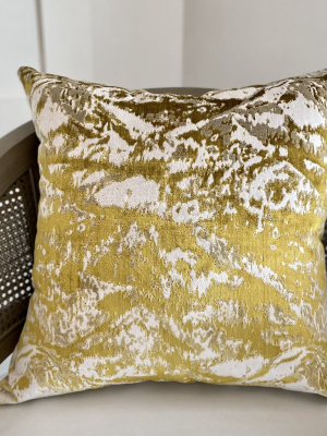 Boucle Mustard Pillow