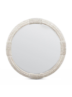 Alexander Mirror Whitewash Rope