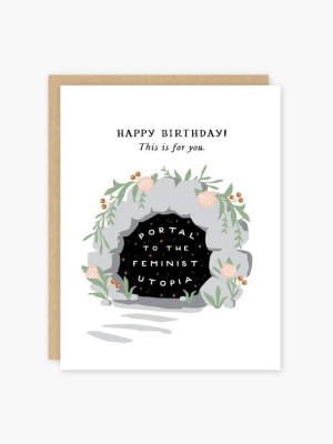 Birthday Portal Card