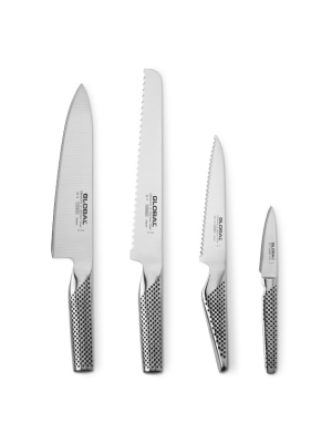 Global Classic Essential 4-piece Knife Set