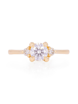 Love Is Ours - 14k Polished Gold 0.7ct Diamond Ring