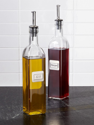 Oil And Vinegar Bottle Set