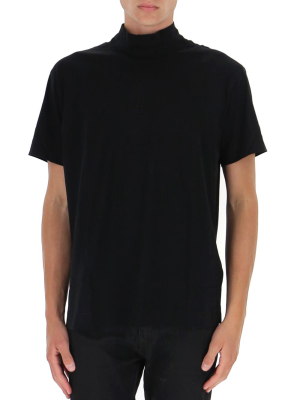 Givenchy 4g Embroidered Funnel Neck T-shirt