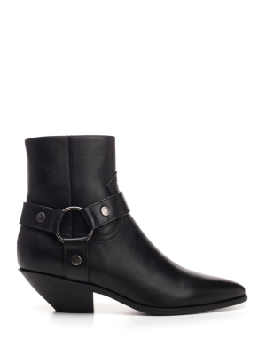 Saint Laurent West Harness Boots