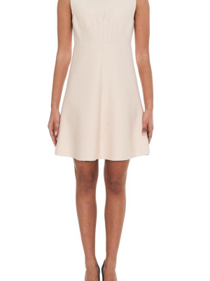 Miu Miu Collar Embellished Mini Dress