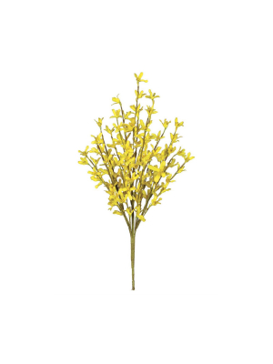 Sullivans Artificial Forsythia Bush 18"h Green