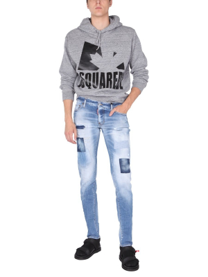 Dsquared2 Distressed Bootcut Jeans