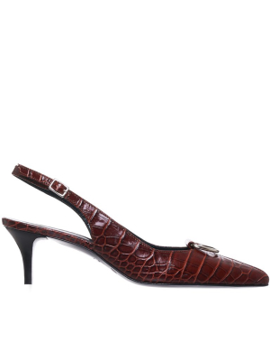 Croco Leather Heels (kingdom-of-reynes-brown-croco)