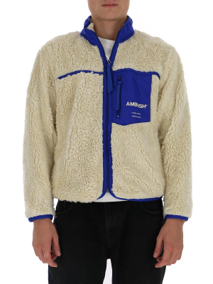 Ambush Logo Print Fleece Jacket