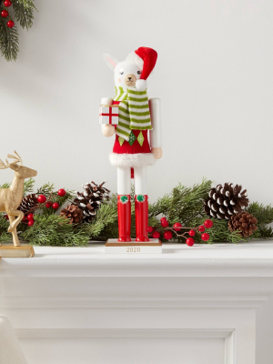 14" Lllama Nutcracker - Wondershop™