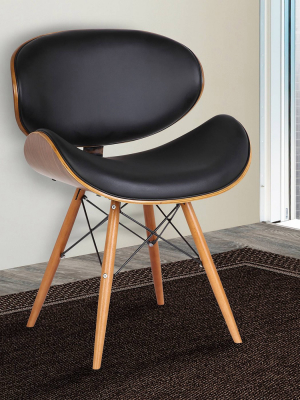 Cassie Dining Chairs Black/walnut - Armen Living