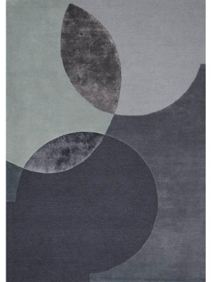 Caldera Indigo Area Rug By Linie Design