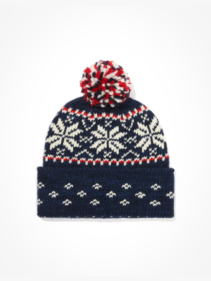 Aeo Fairisle Cuff Beanie