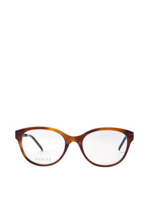 Gucci Eyewear Round Frame Glasses