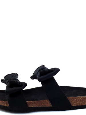 Janis070 Black Women's Sandal