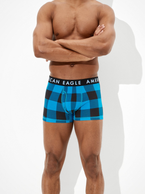 Aeo Plaid 3" Classic Trunk Underwear