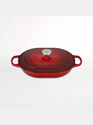 Le Creuset ® Signature Cerise 3.75-qt. Oval Casserole