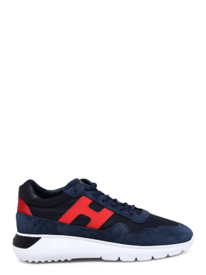 Hogan Panelled Low-top Sneakers