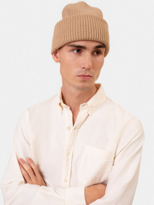 Merino Wool Hat - Soft Yellow