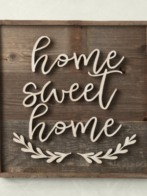 Home Sweet Home Sign