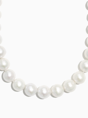 Effy Cultured Fresh Water Pearl 18" Necklace With Sterling Silver Clasp