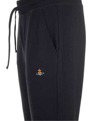 Vivienne Westwood Logo Embroidered Track Pants