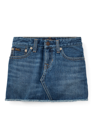 Denim 5-pocket Skirt