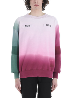 Ambush Tie-dye Patchwork Sweatshirt