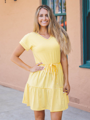 Sydney Dress - Yellow