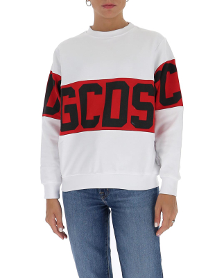 Gcds Band Logo Crewneck Sweatshirt