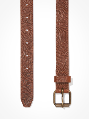 Frye & Co. Embellished Leather Belt