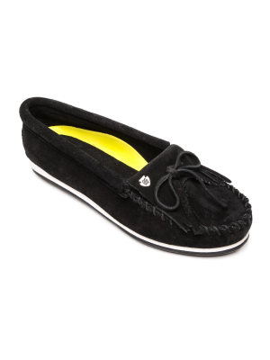 Minnetonka Women's Suede Kilty Plus Slip On 4300