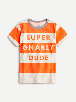 Kids' "super Gnarly Dude" T-shirt