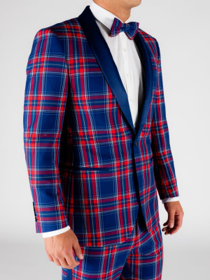 The Foyer Fornicator | Plaid Tuxedo Suit With Stretch | Pre-order | Ships November 2020