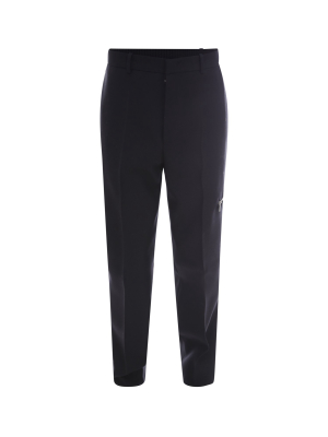 Jil Sander Zip-detailed Tapered Trousers