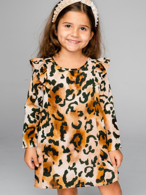 Buddylove Logan Girl's Dress - Lioness