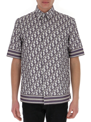 Dior Homme Oblique Short Sleeve Shirt