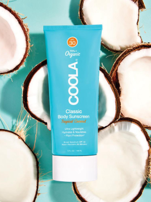 Classic Body Organic Sunscreen Lotion Spf 30 - Tropical Coconut