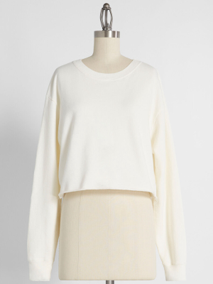 Cream Of The Cropped Sweatshirt