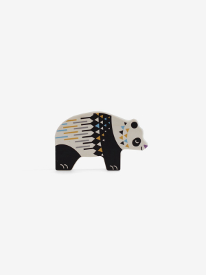 Folk-art Endangered Animals - Panda